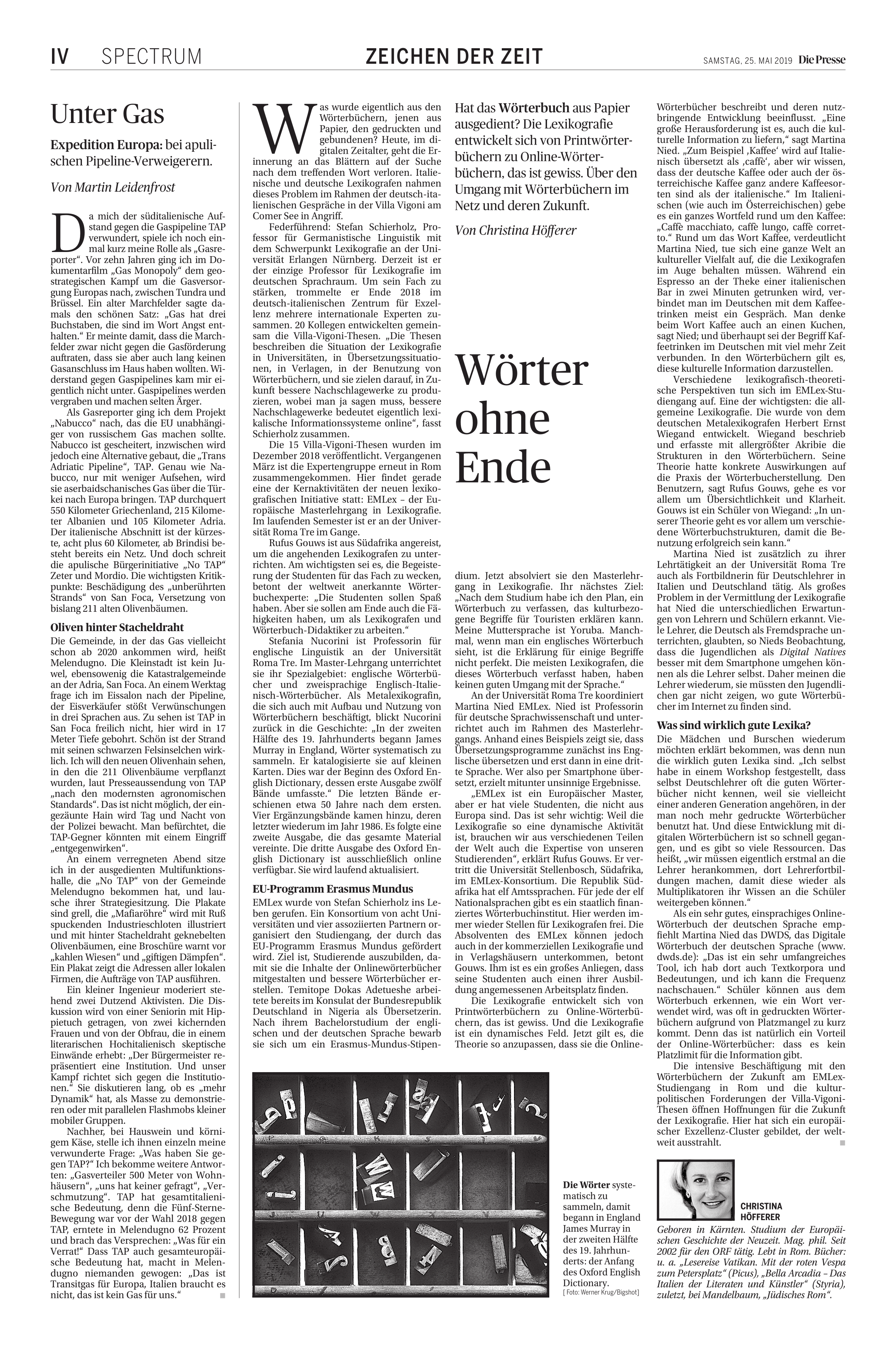 Zum Artikel "Wörter ohne Ende"
