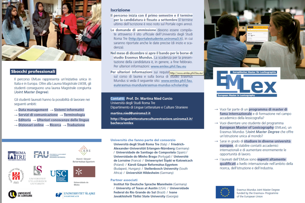 Unsere EMLex-Flyer