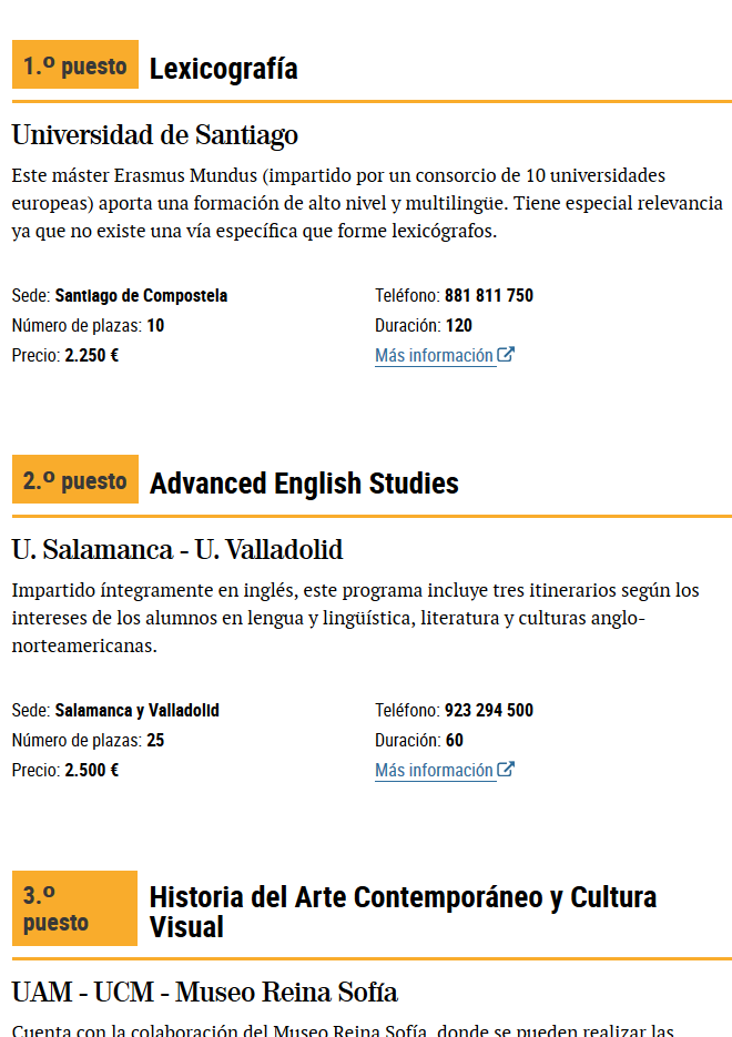 Zum Artikel "EMLex von der Zeitung „El Mundo“ wieder als bester Masterstudiengang bewertet"