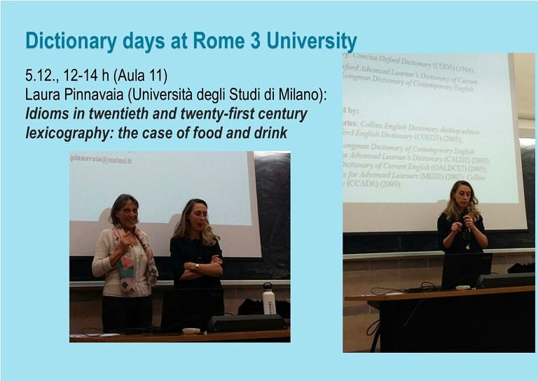 Dictionary Days an der Roma Tre